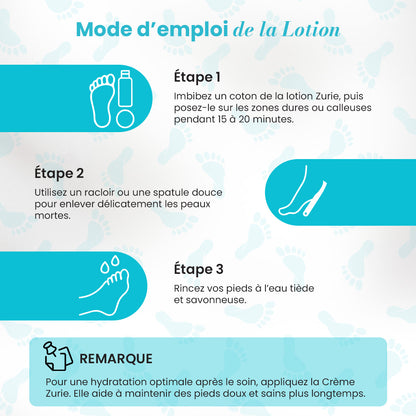 Lotion exfoliante zurie